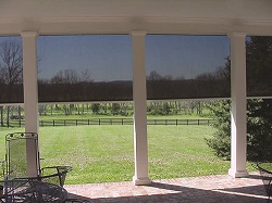 Solar Shades block the harsh UV rays