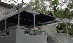 Retractable Pergola cover