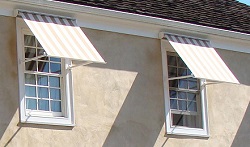 retractable window awning